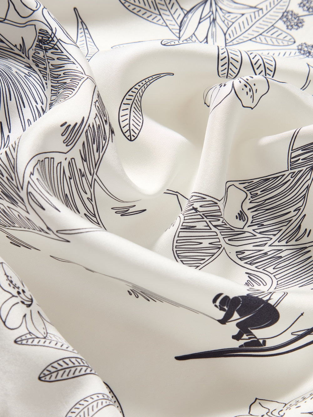 Alps Silk Scarf