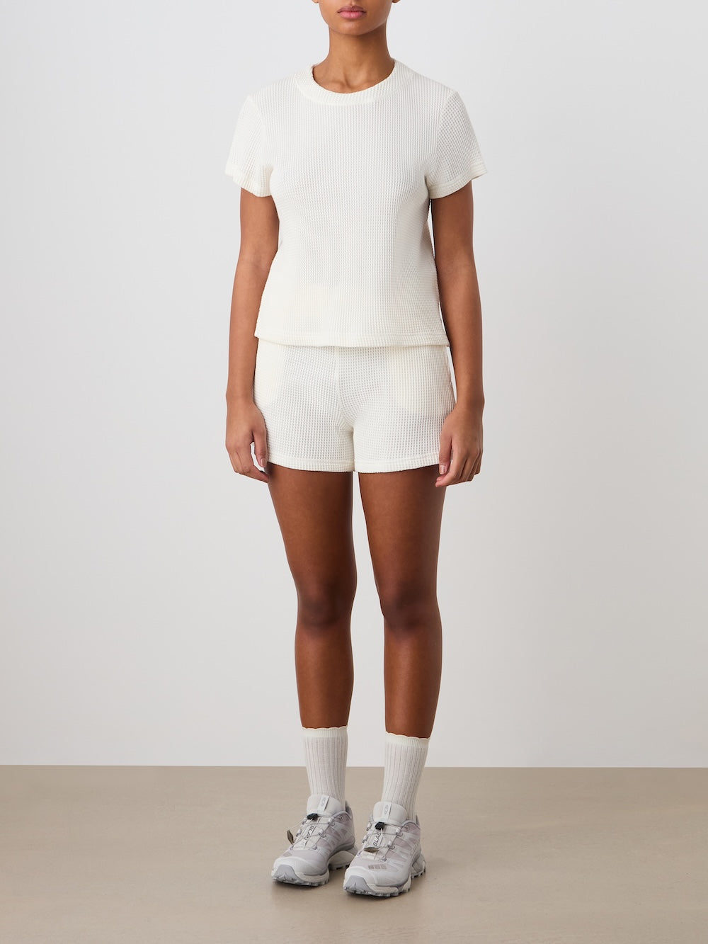 Waffle Shorts Women